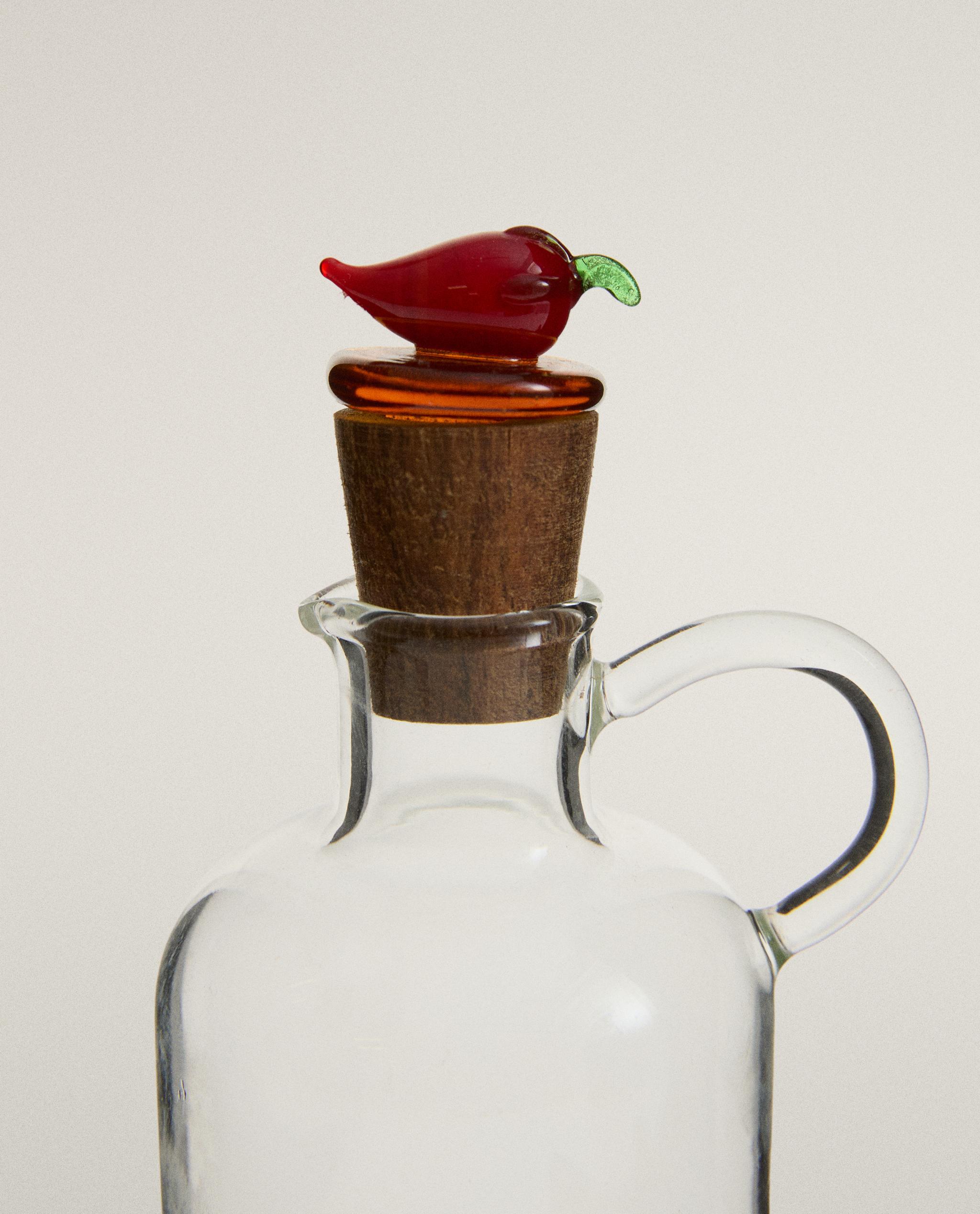 CHILLI PEPPER BOROSILICATE GLASS CRUET product thumbnail 8