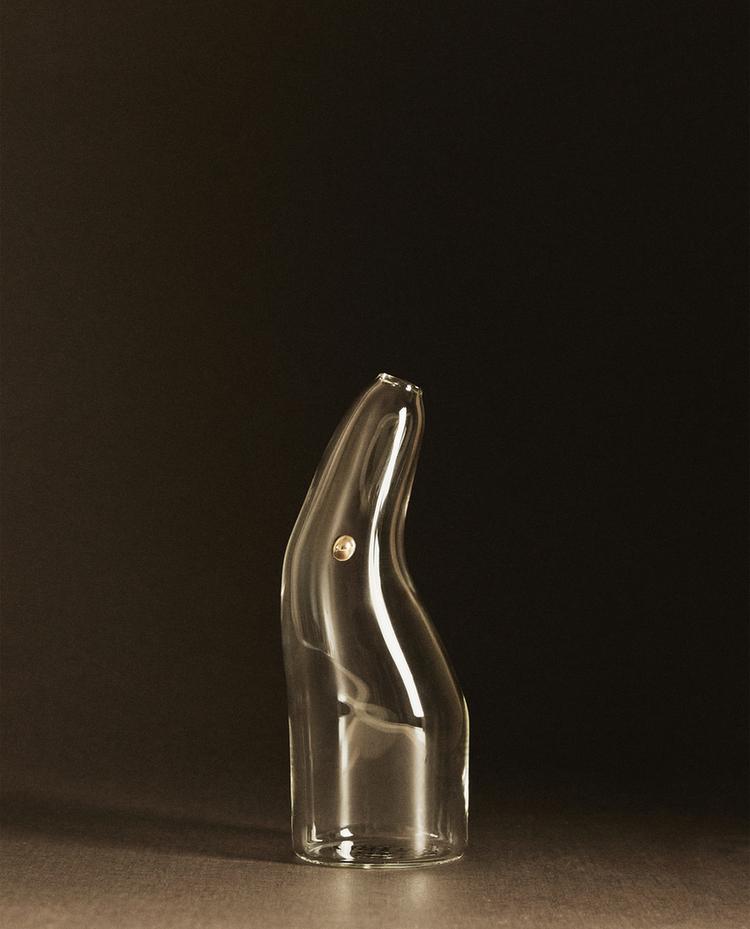 SMALL GLASS VASE