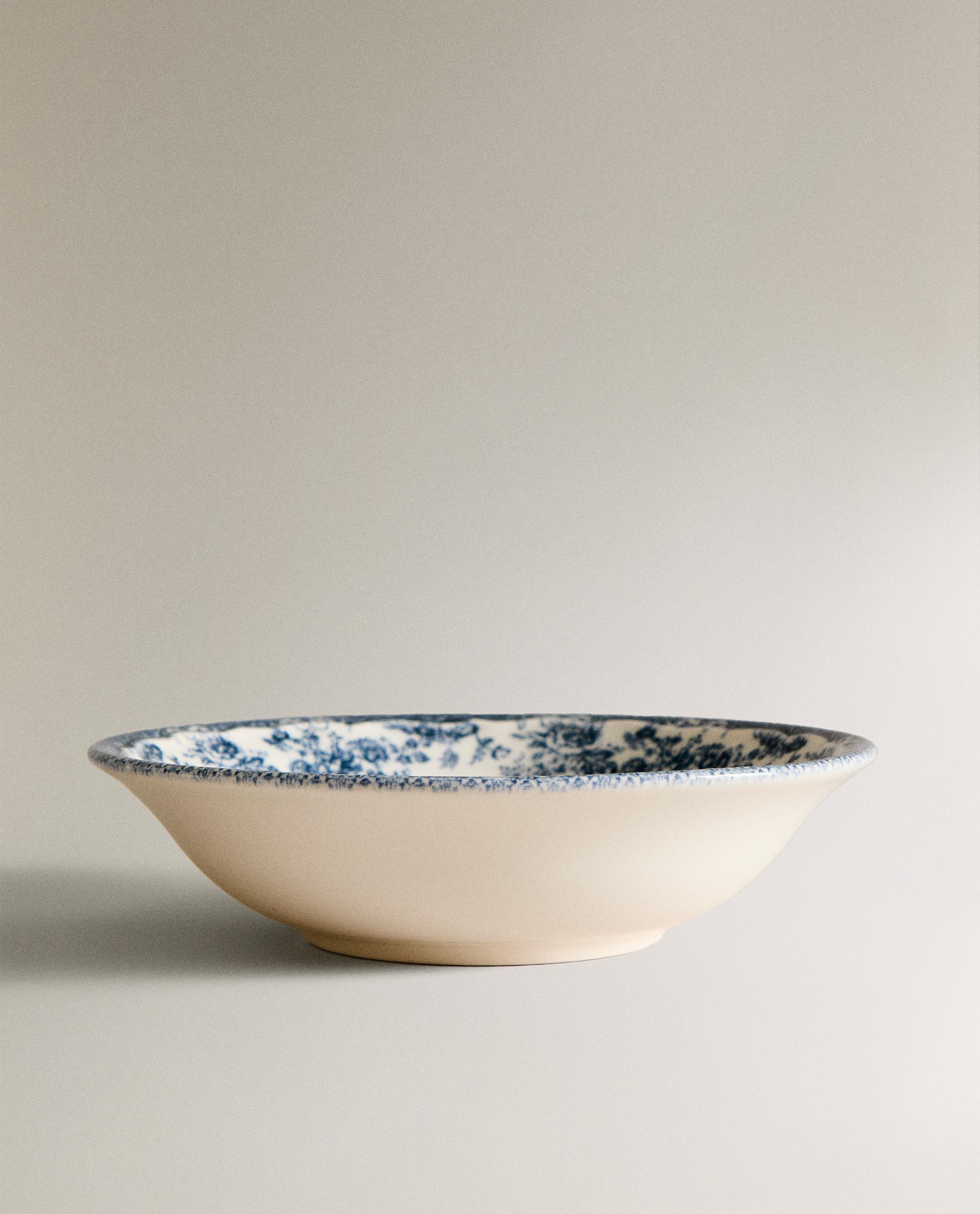 FLORAL EARTHENWARE BOWL product thumbnail 9