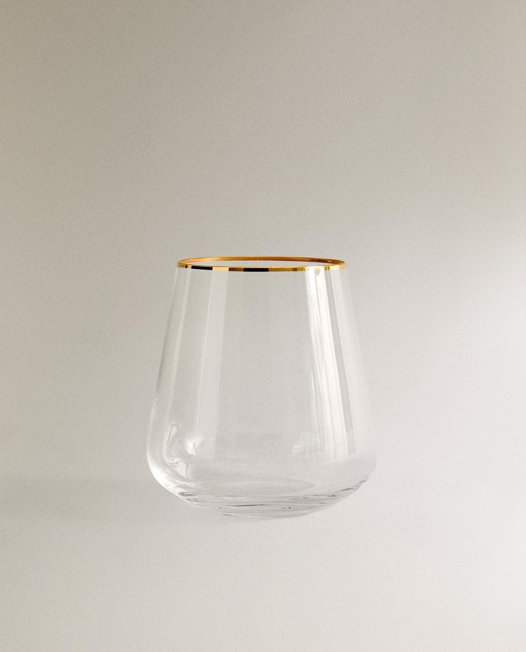 COPO FIO DOURADO BOHEMIA CRYSTAL