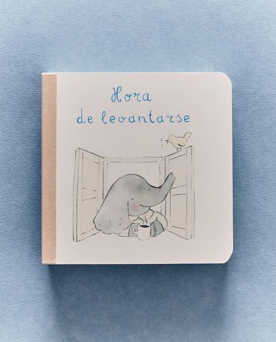 LIBRO INFANTIL ELEFANTE HORA DE LEVANTARSE (ESPAÑOL)