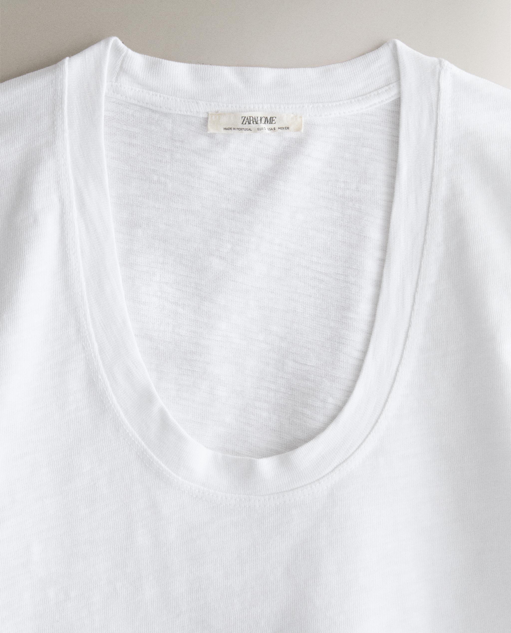 SHORT-SLEEVE COTTON T-SHIRT product thumbnail 2