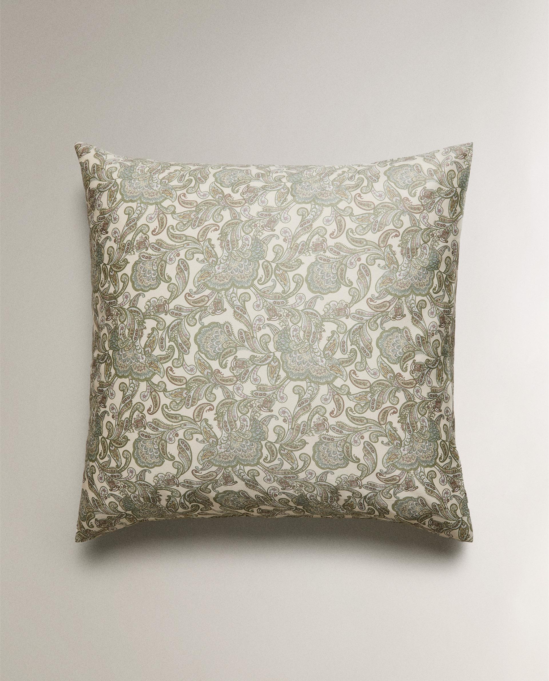 PAISLEY SATEEN PILLOWCASE