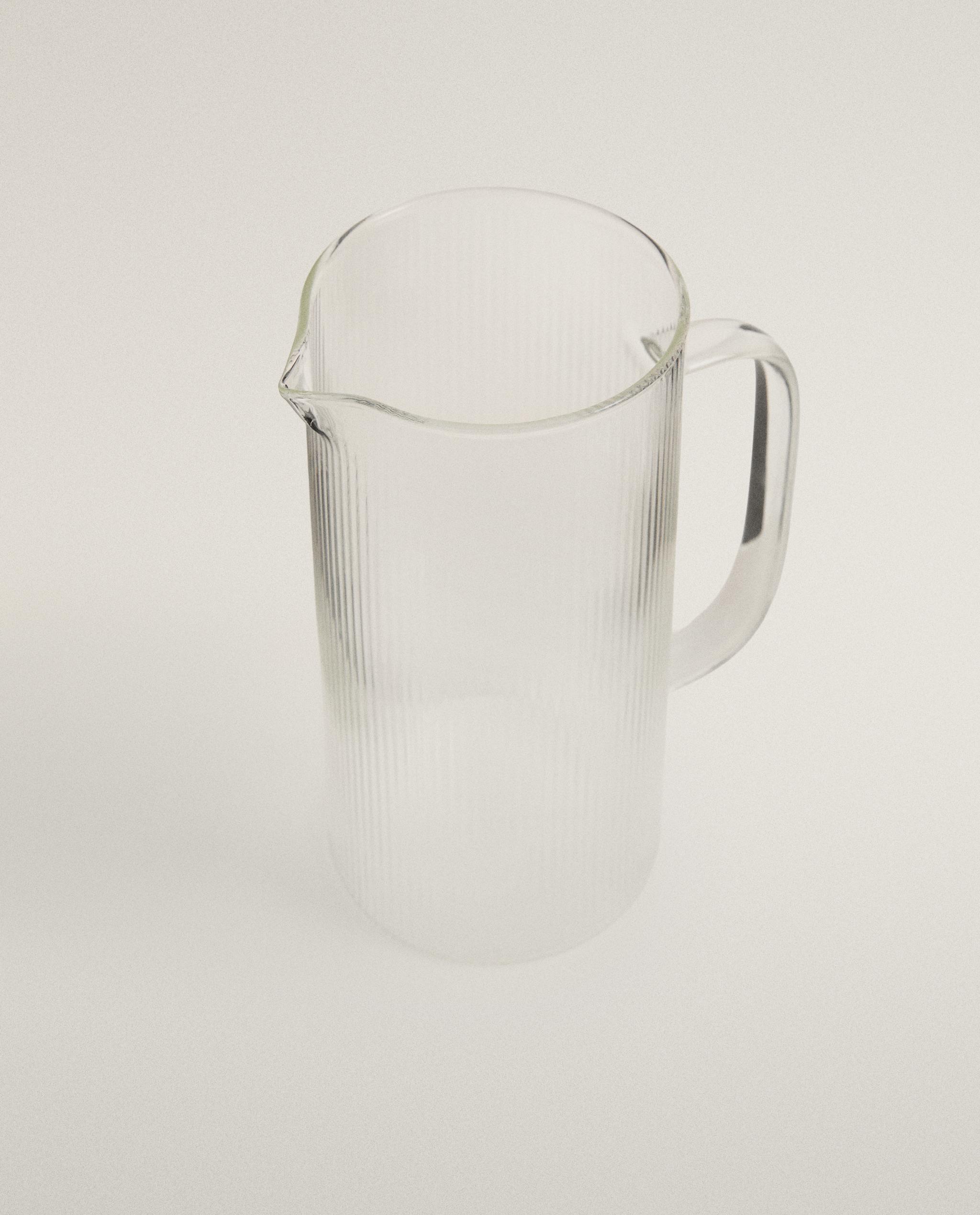 BOROSILICATE JUG WITH LINE DESIGN product thumbnail 7