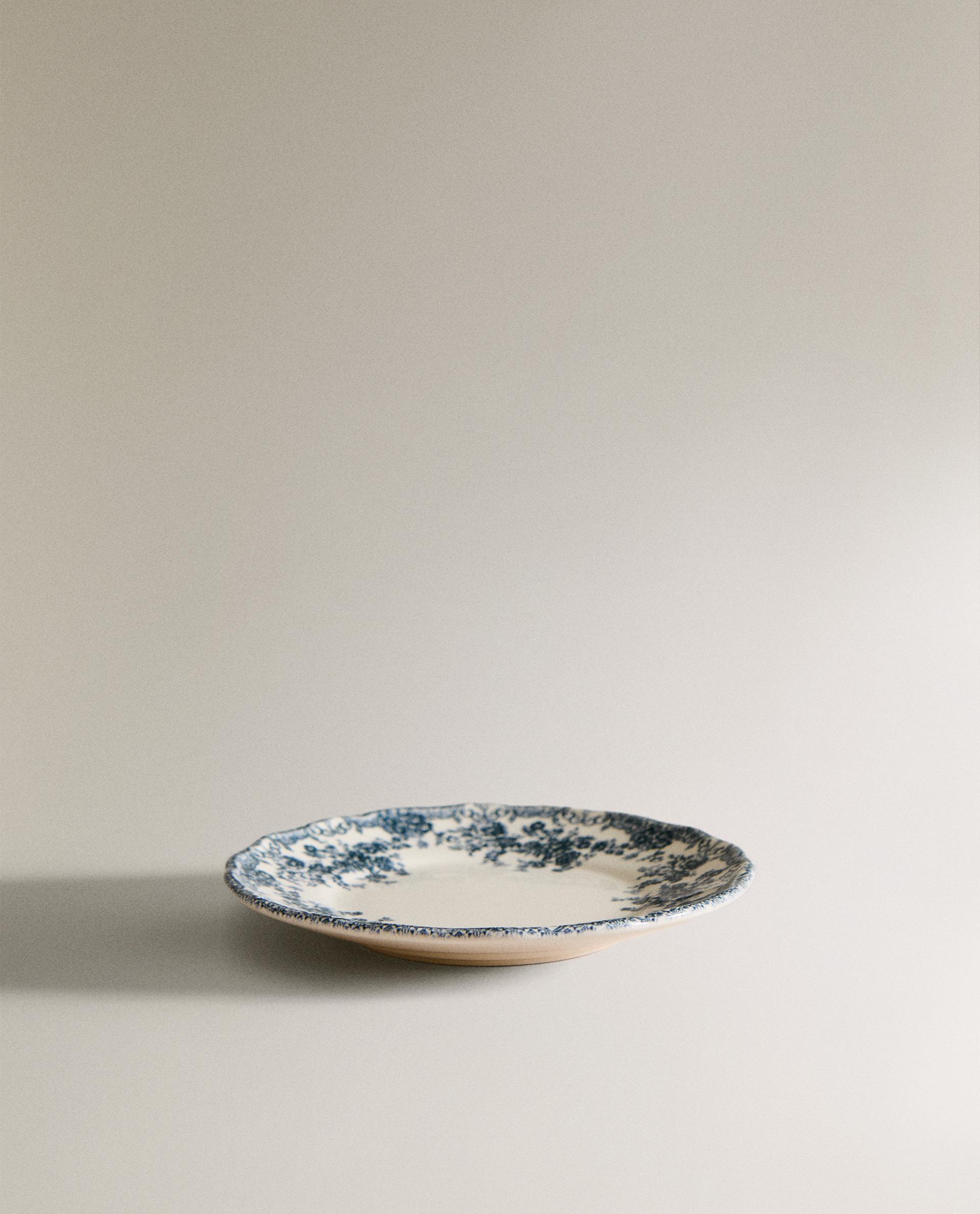 FLORAL EARTHENWARE SIDE PLATE product thumbnail 4