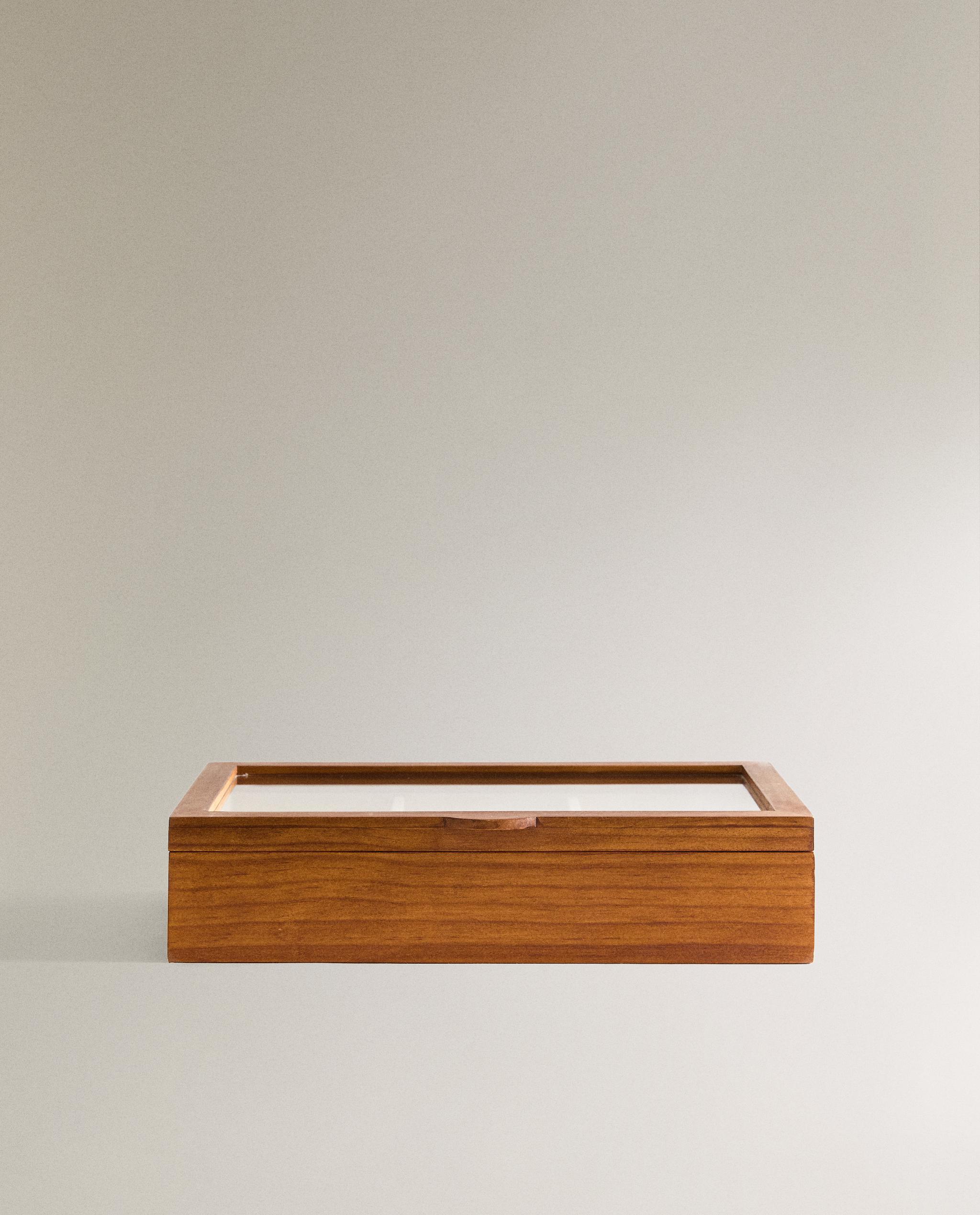 WOODEN JEWELLERY BOX