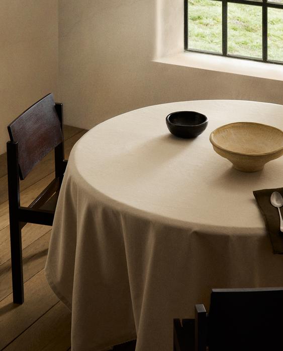 TISCHDECKE WELLENMUSTER TISCHDECKE WELLENMUSTER