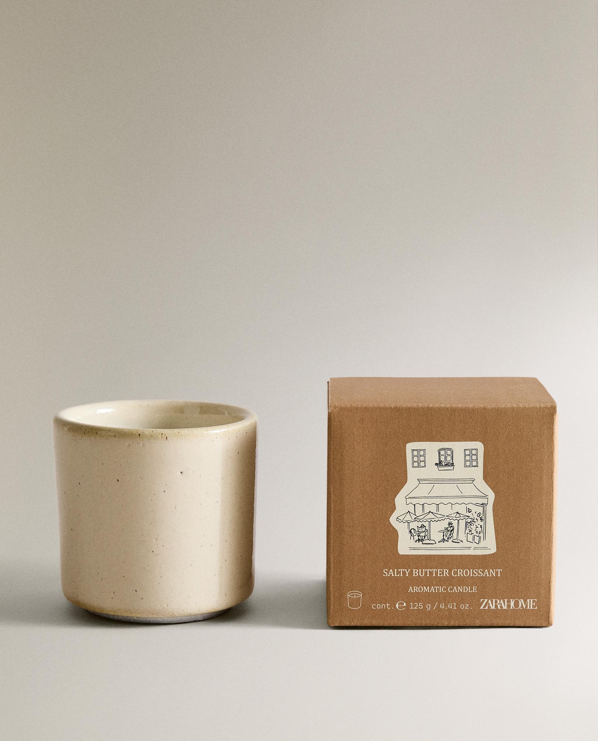 (125 G) SALTY BUTTER CROISSANT SCENTED CANDLE product thumbnail 6