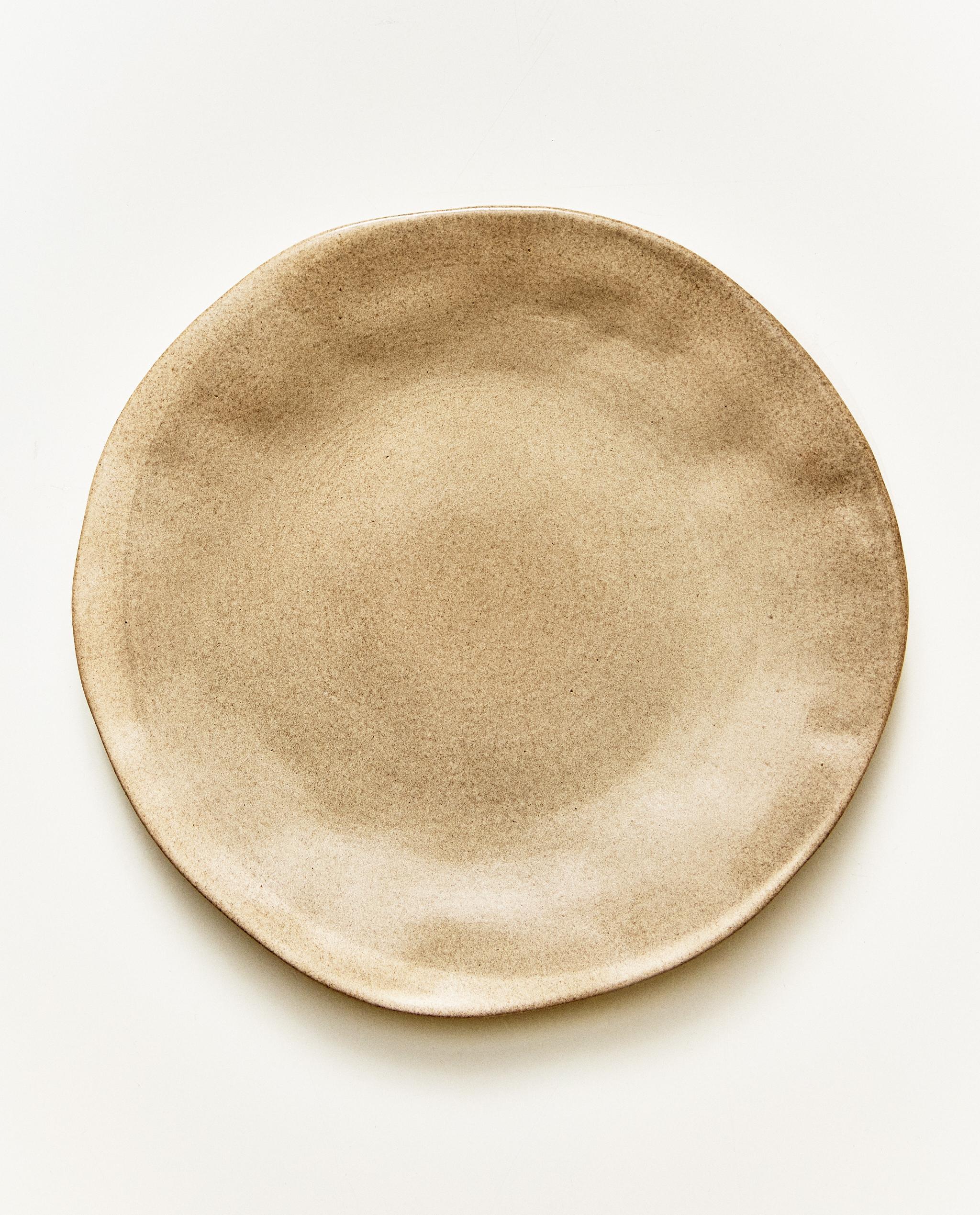 IRREGULAR STONEWARE DESSERT PLATE product thumbnail 7