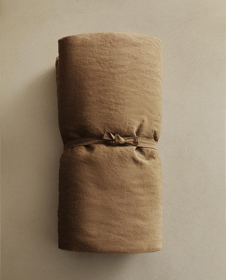 WASHED LINEN TOPPER WASHED LINEN TOPPER