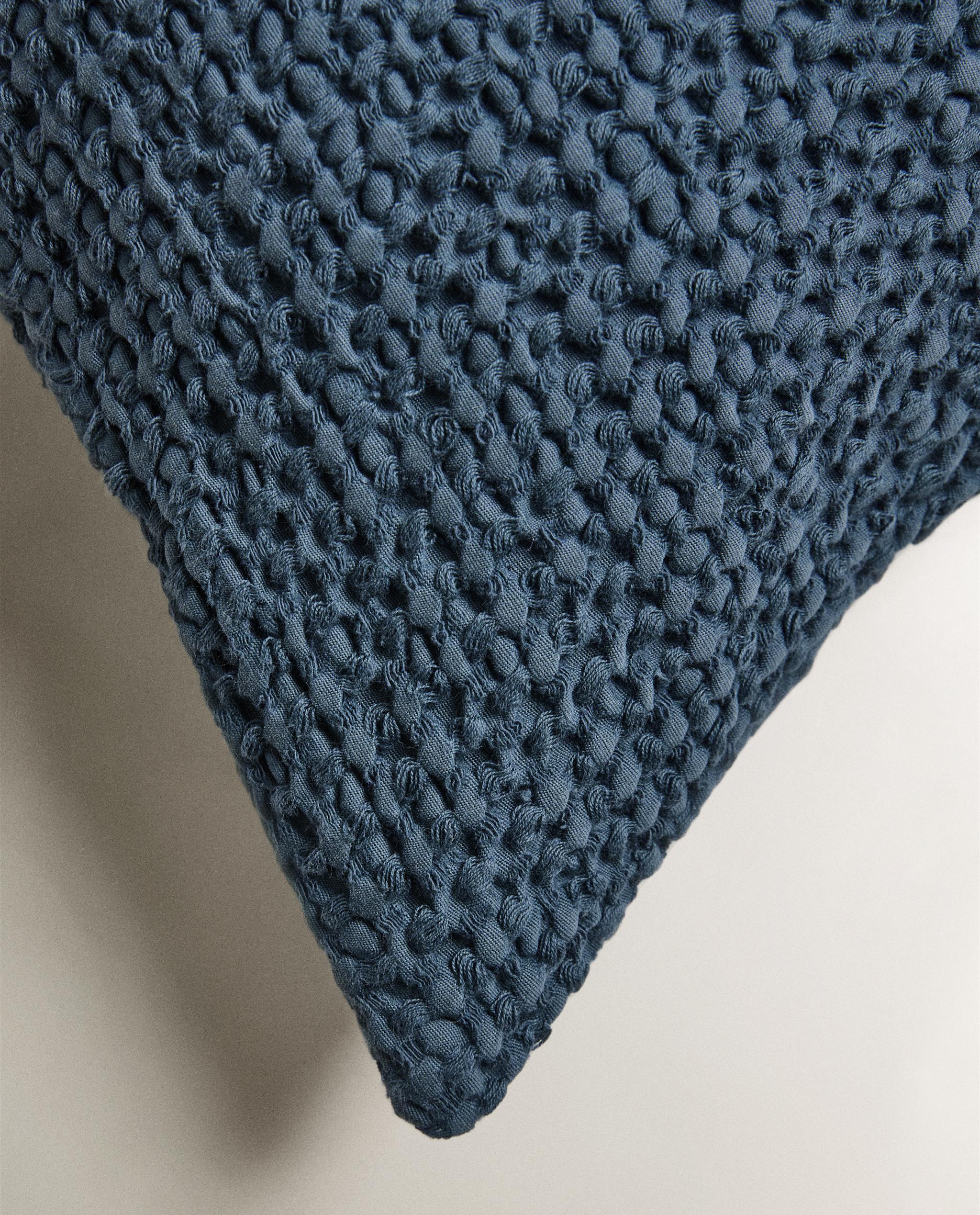 WAFFLE-KNIT CUSHION COVER product thumbnail 14