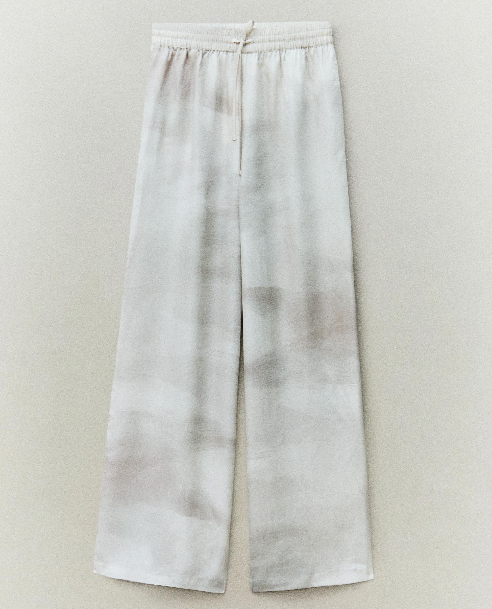 WATERCOLOUR PRINT TROUSERS product thumbnail 8