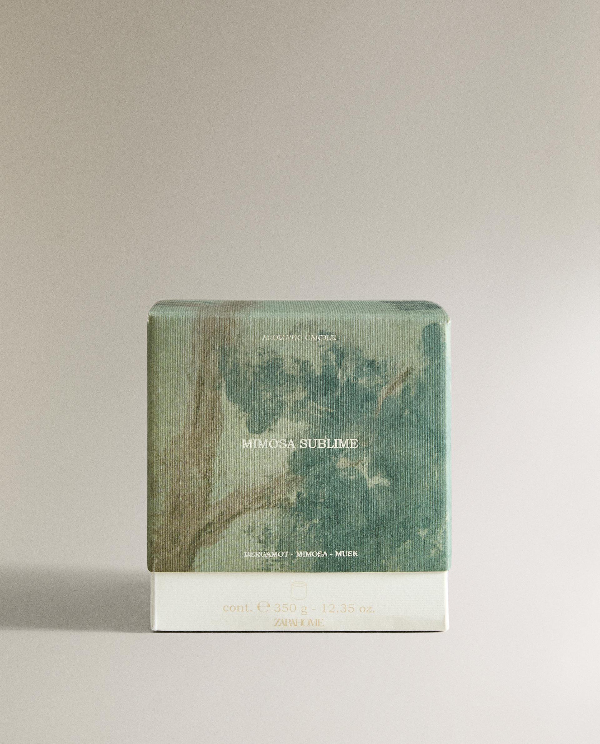 350 G) MIMOSA SUBLIME SCENTED CANDLE | Zara Home United
