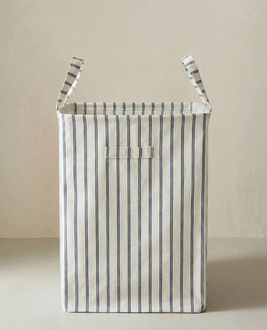 CESTA ROPA RAYAS