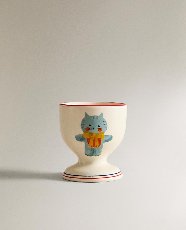 THE ANIMALS OBSERVATORY 聯乘系列小貓造型陶瓷蛋杯