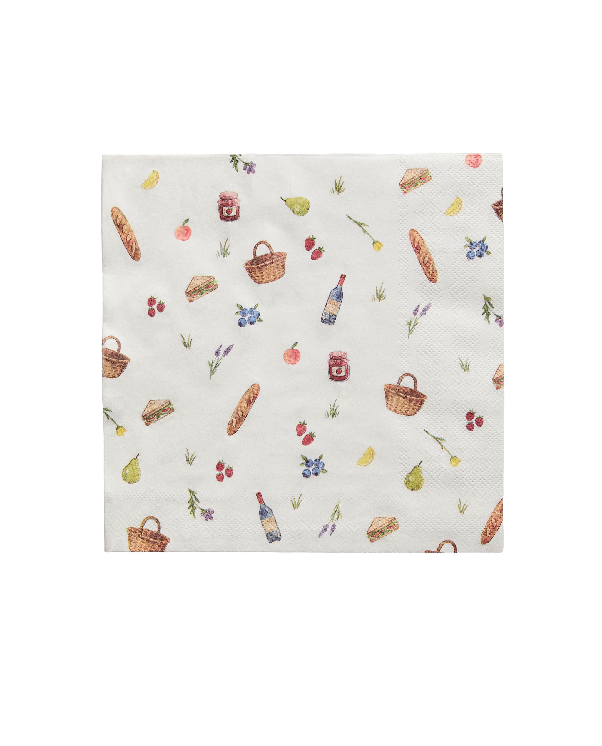 PACK OF PICNIC PAPER NAPKINS (PACK OF 20) product thumbnail 6