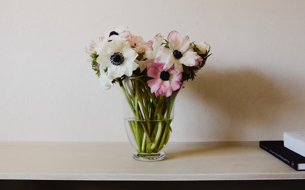 VÅGIG TRANSPARENT GLASVAS