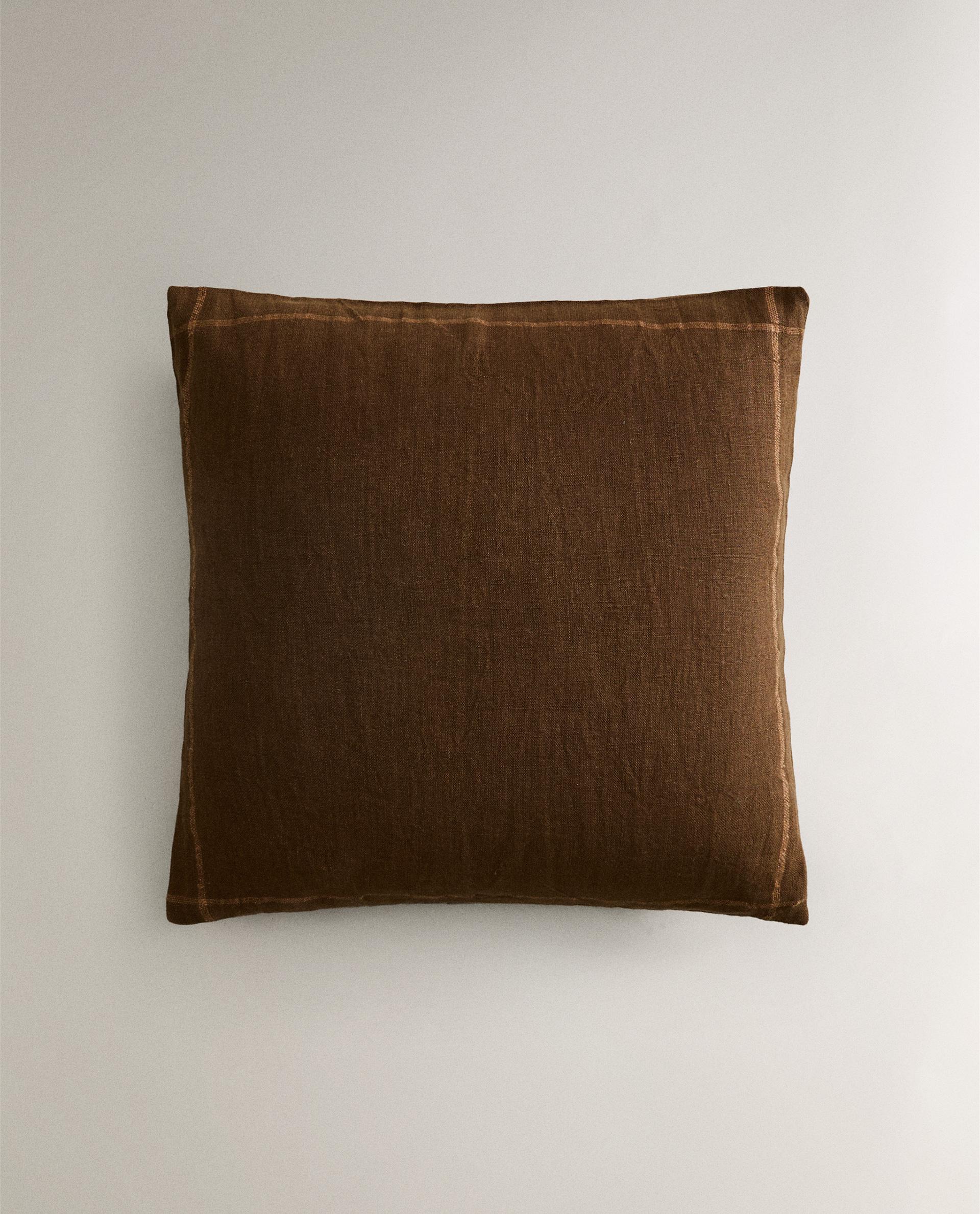 LINEN CUSHION COVER