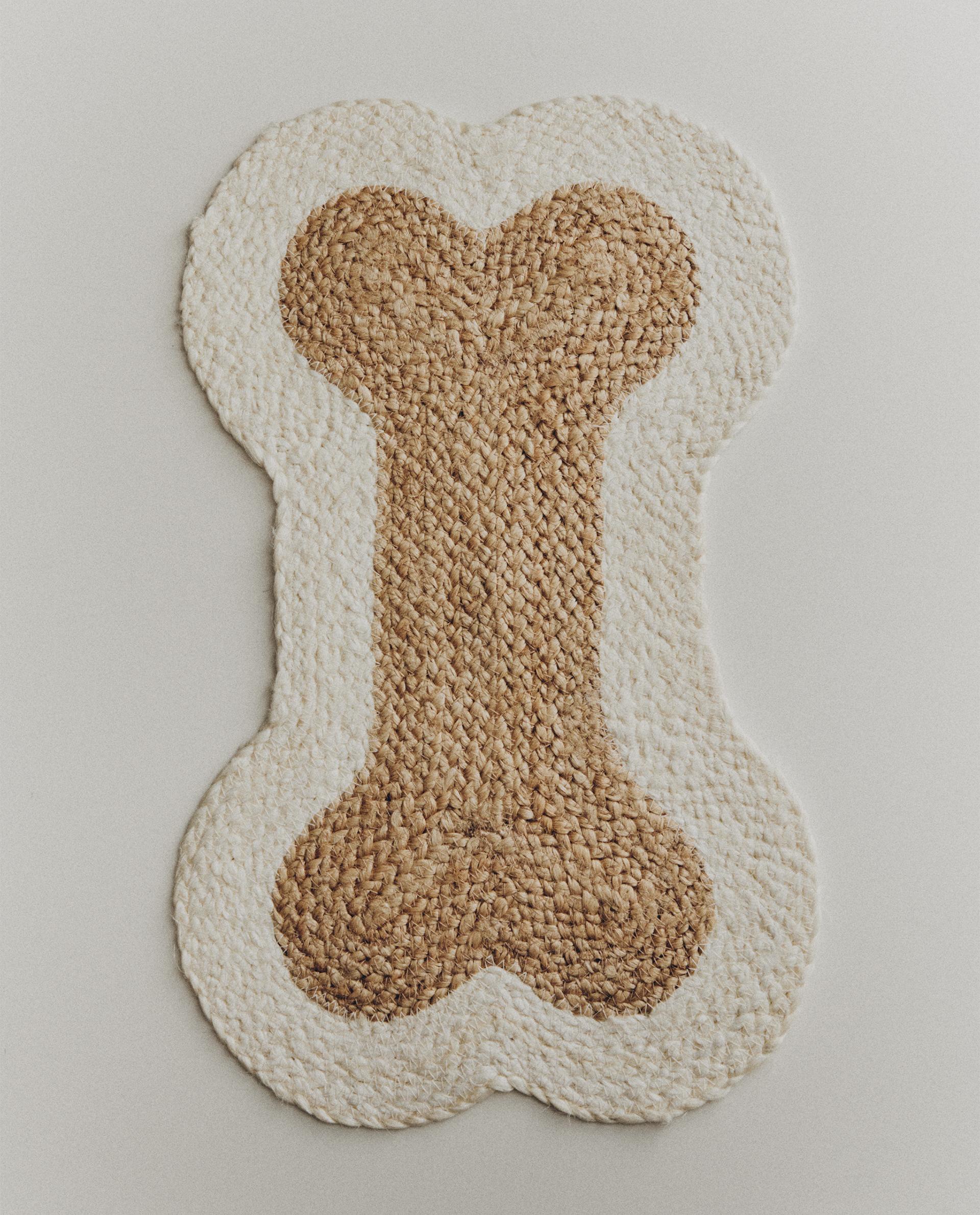 JUTE BONE PET AREA RUG | Zara Home Canada