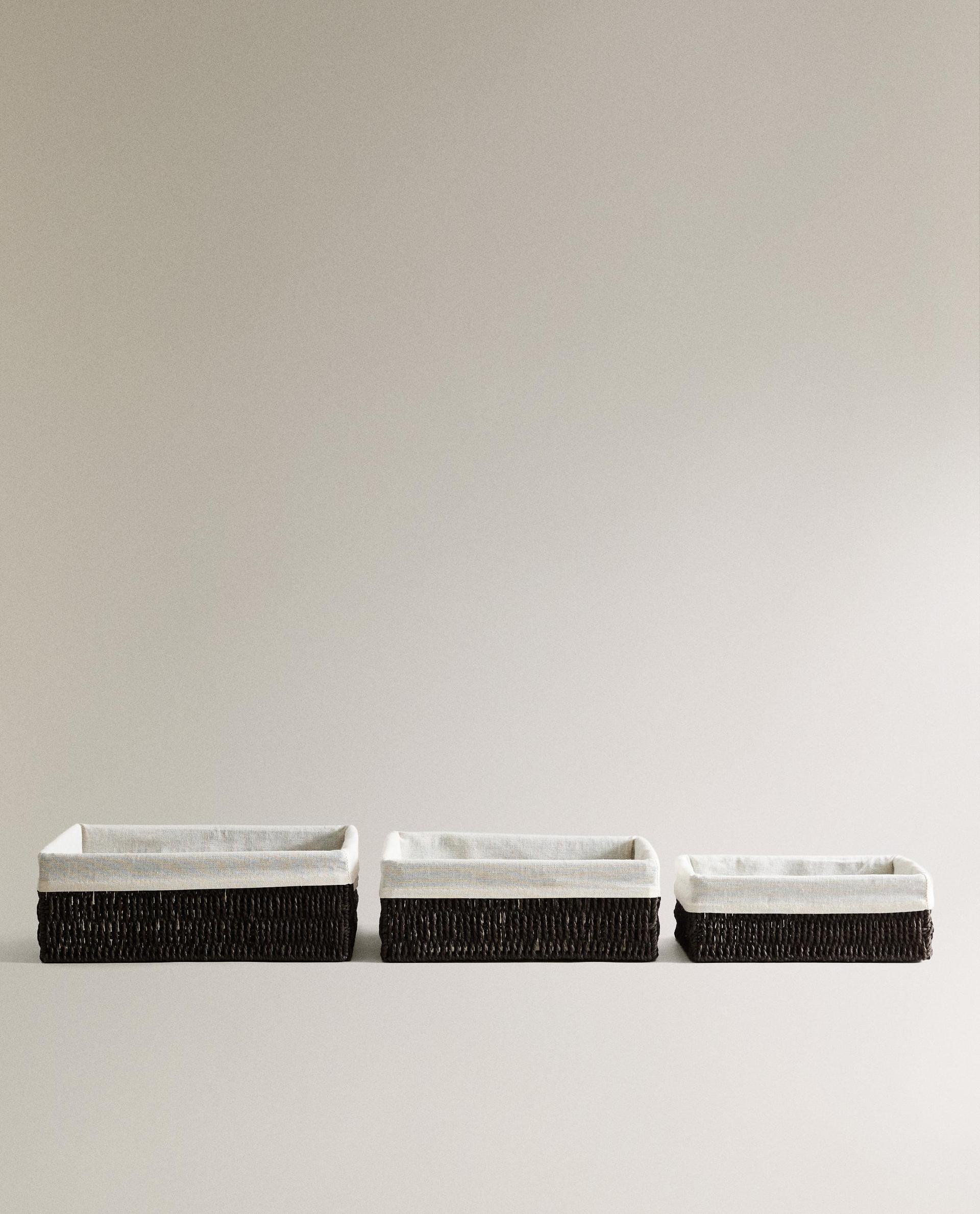 DİKDÖRTGEN PAMUK ASTARLI SEPET DİKDÖRTGEN PAMUK ASTARLI SEPET