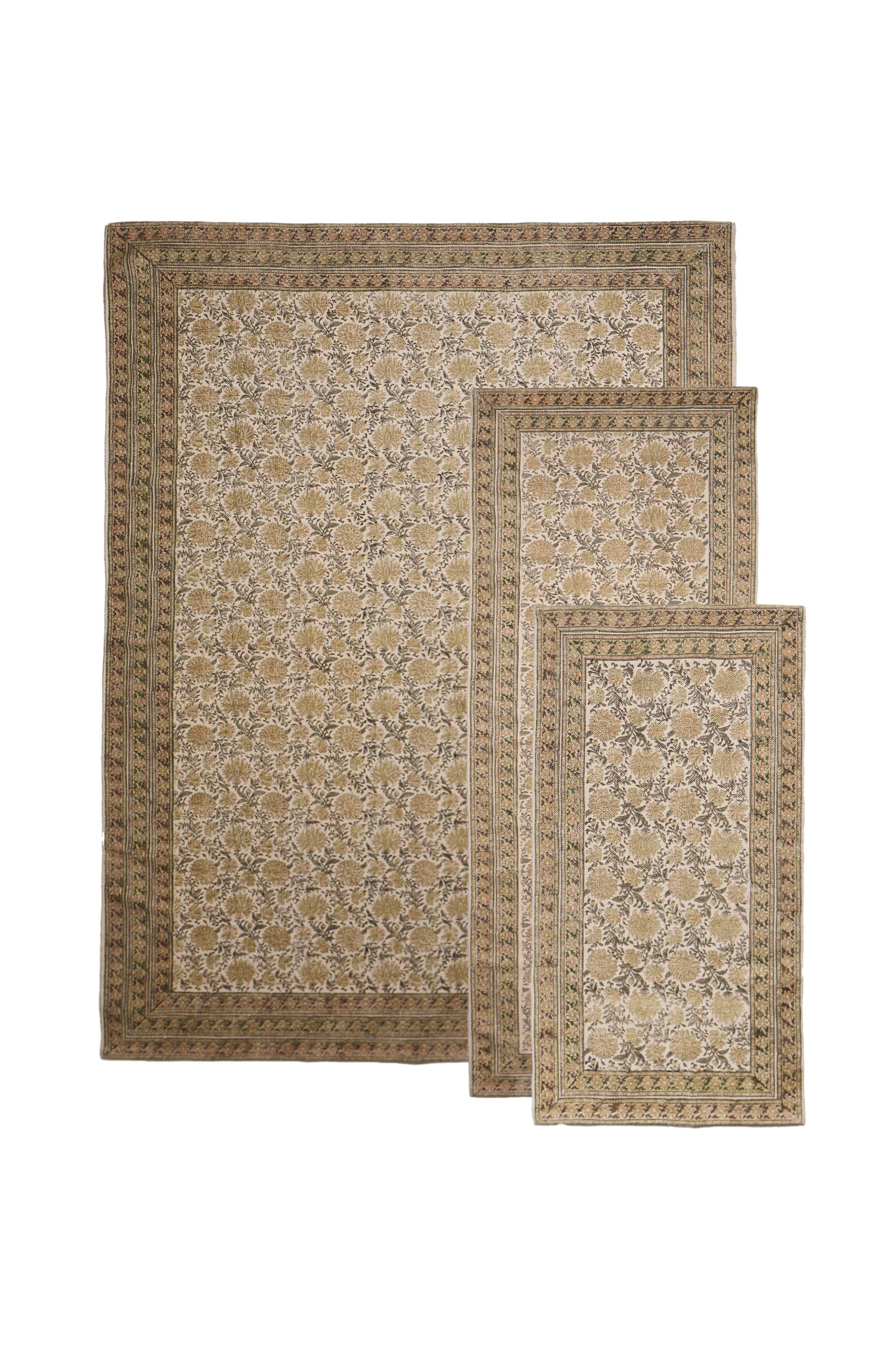 フローラルプリント コットンラグ | Zara Home 日本/Japan