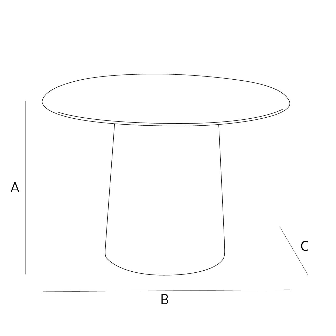 ROUND CEMENT OUTDOOR TABLE | Zara Home United States of America
