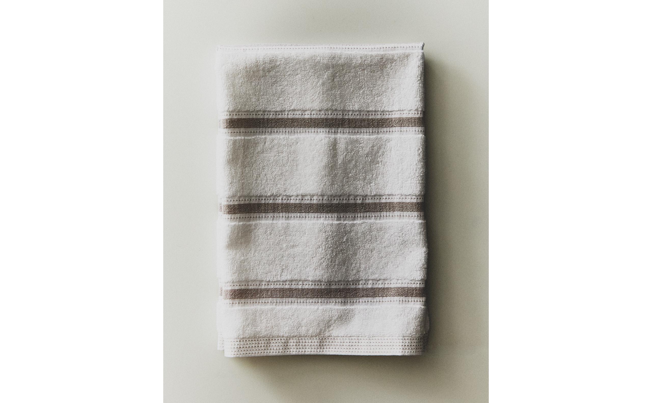 STRIPED COTTON TERRY TEA TOWEL product thumbnail 15