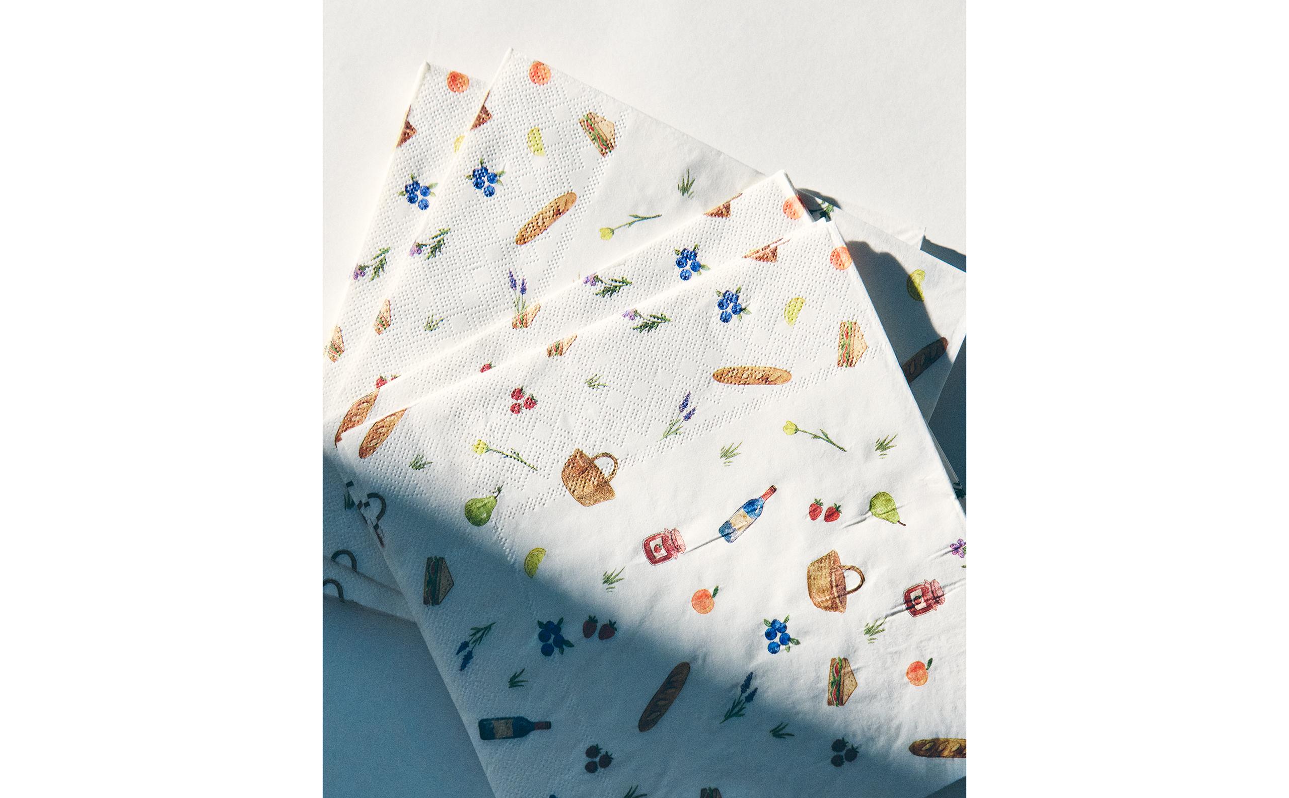PACK OF PICNIC PAPER NAPKINS (PACK OF 20) product thumbnail 9