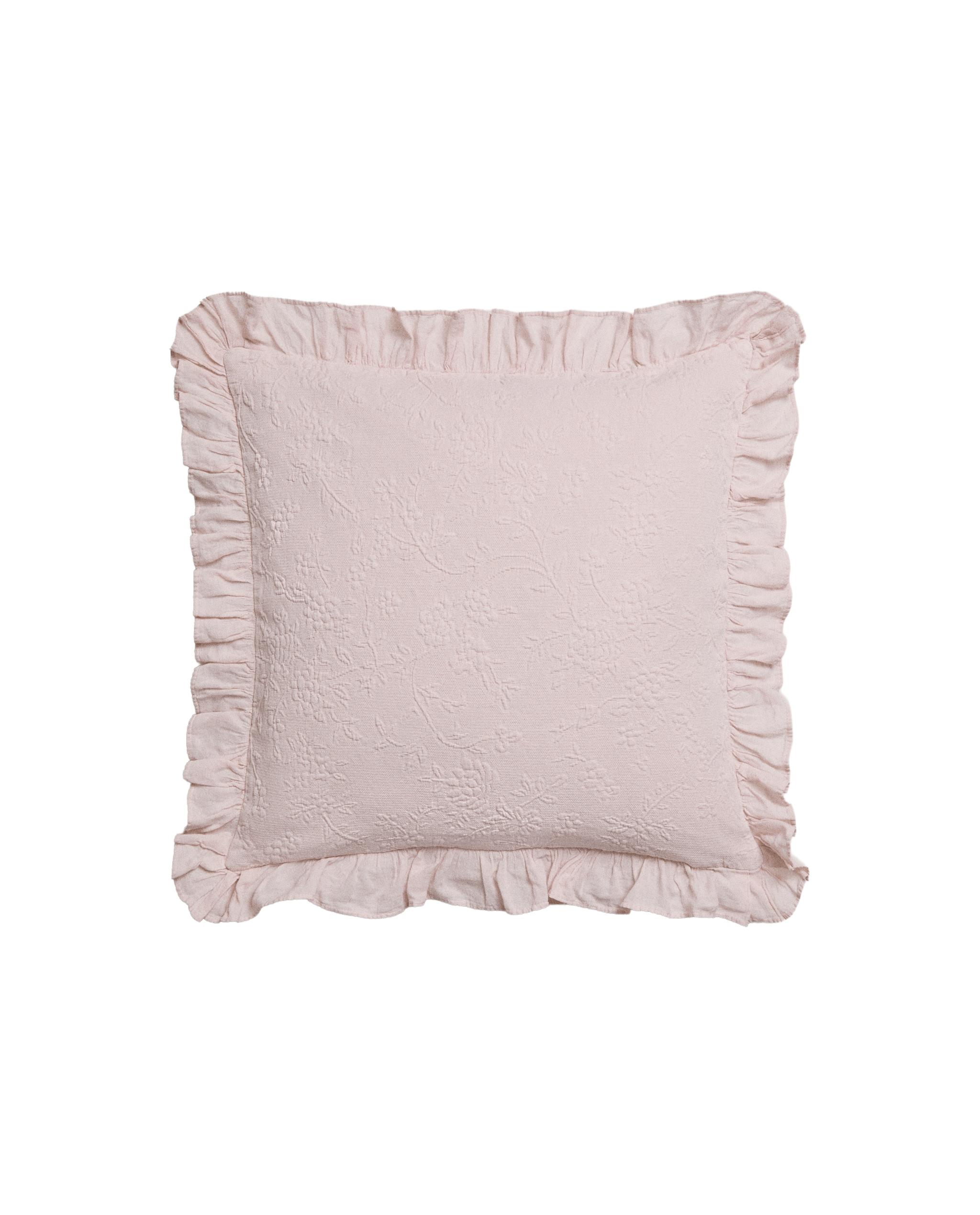 JACQUARD CUSHION COVER WITH RUFFLE product thumbnail 6