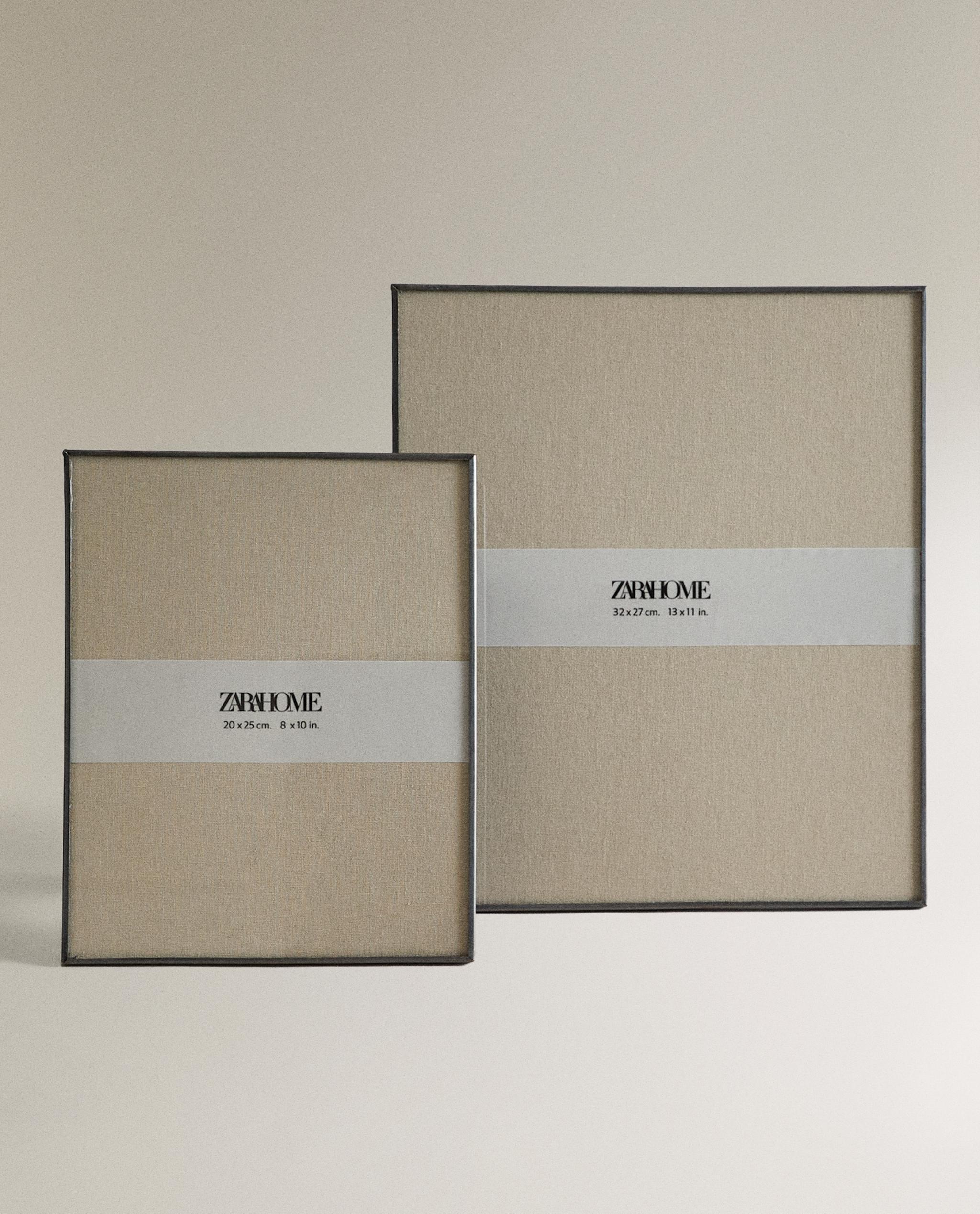 【新品・未使用】ZARA  フォトフレーム 3個セット ダブルゴールド フォトフレーム - クリア | ZARA Japan / 日本