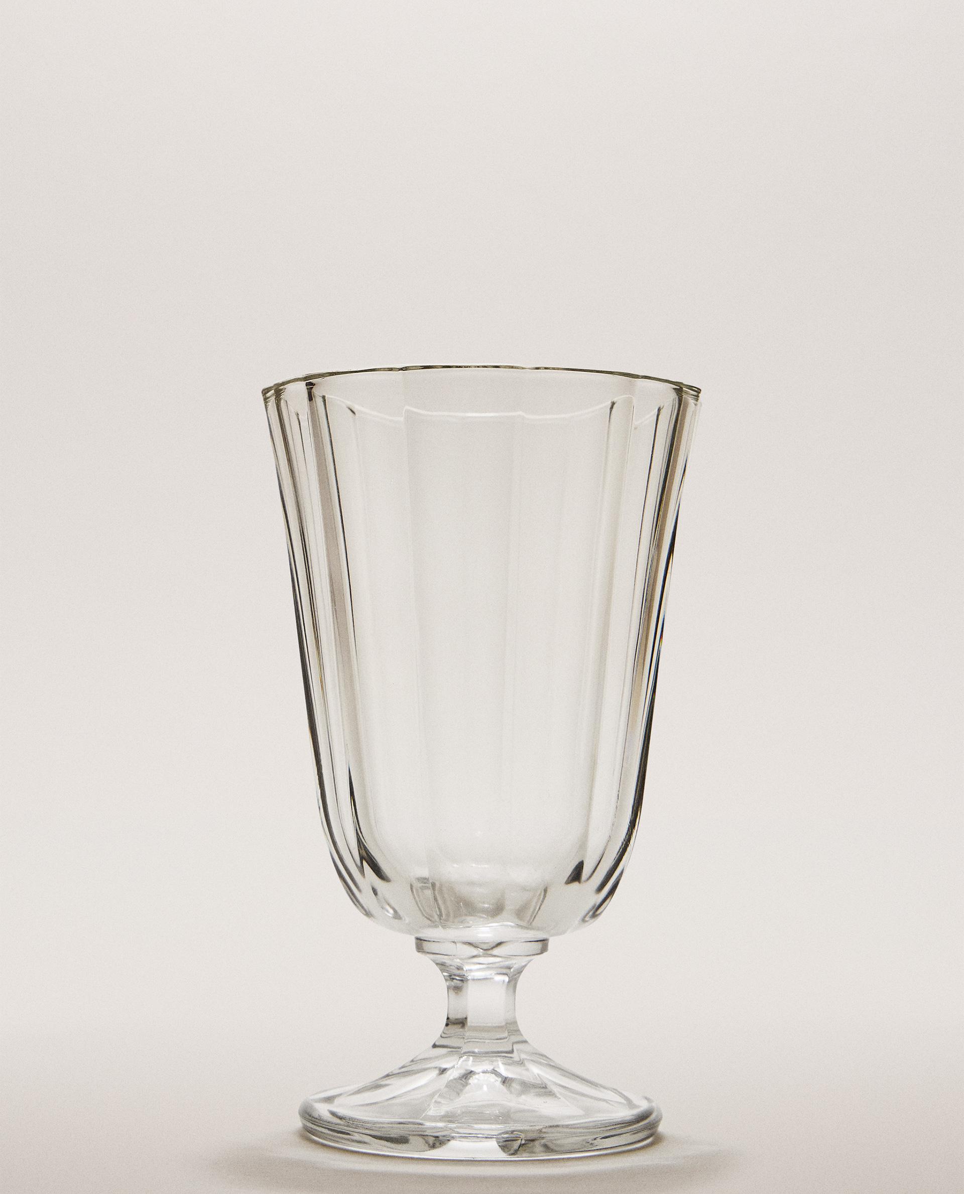 VERRE À VIN RELIEF FACETTÉ VERRE À VIN RELIEF FACETTÉ