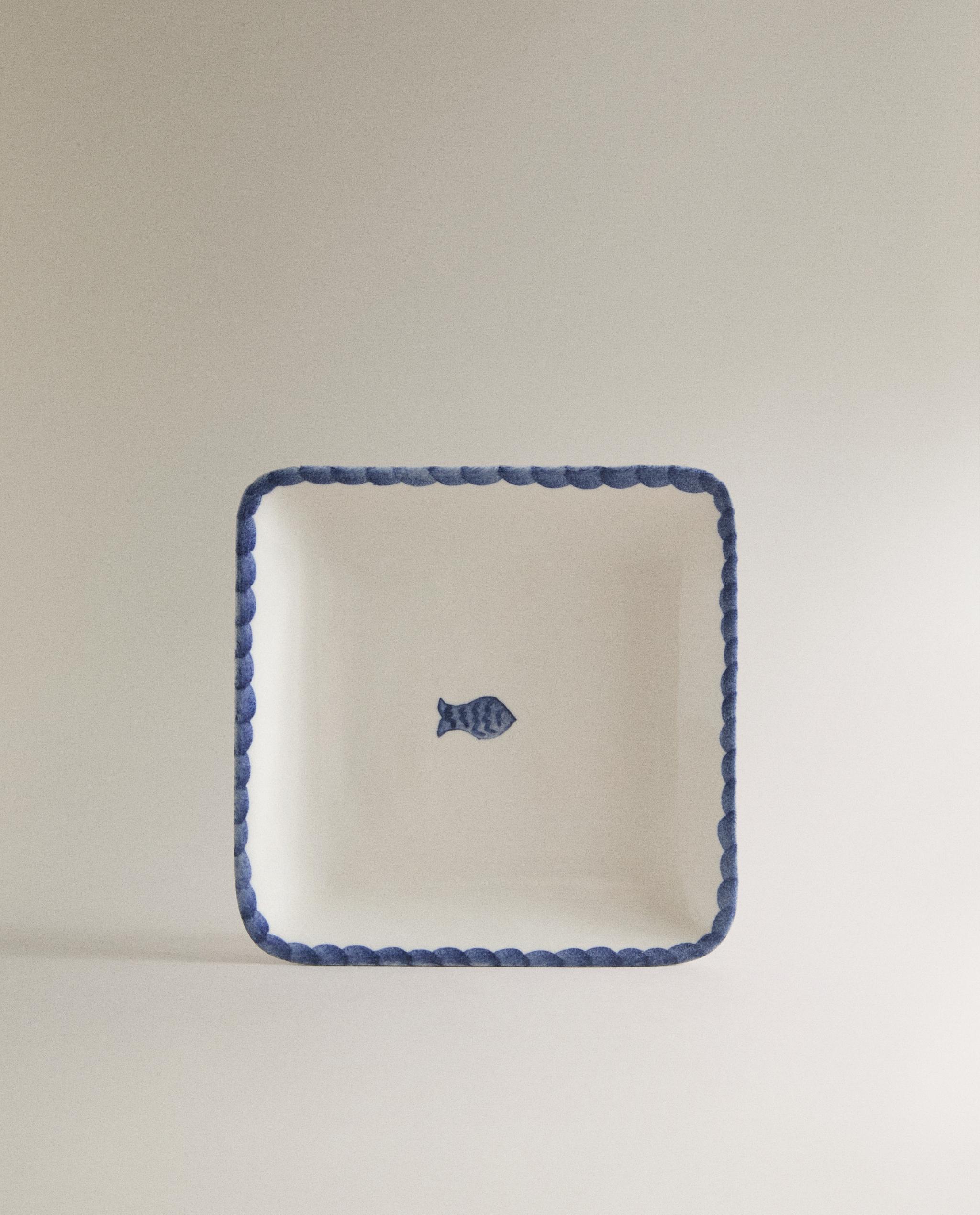 FISH CERAMIC BATHROOM SOAP DISH product thumbnail 7