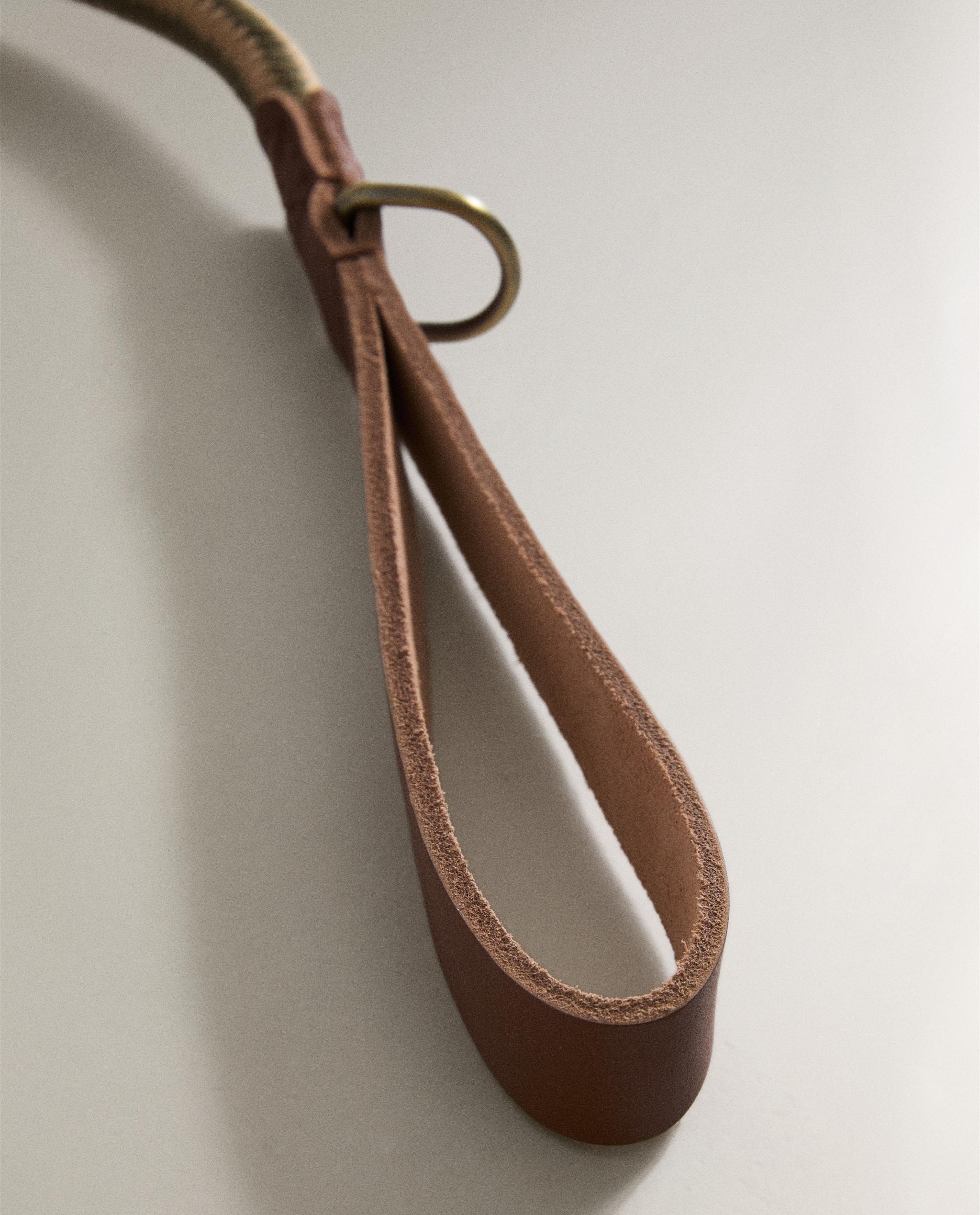 LEATHER AND ROPE DOG LEAD product thumbnail 4