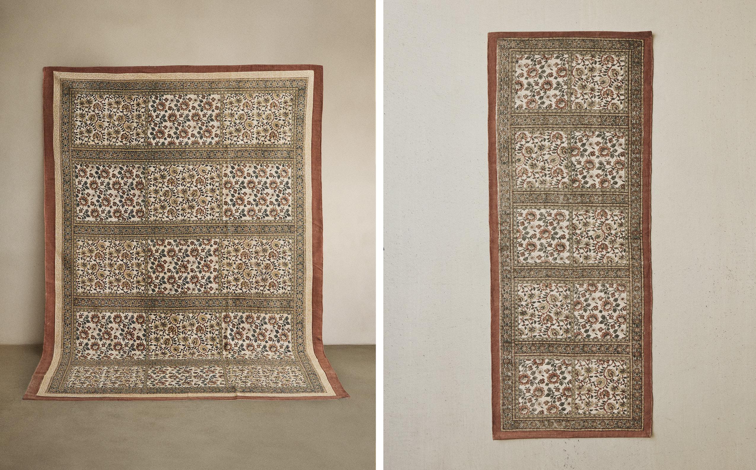 FLORAL COTTON RUG